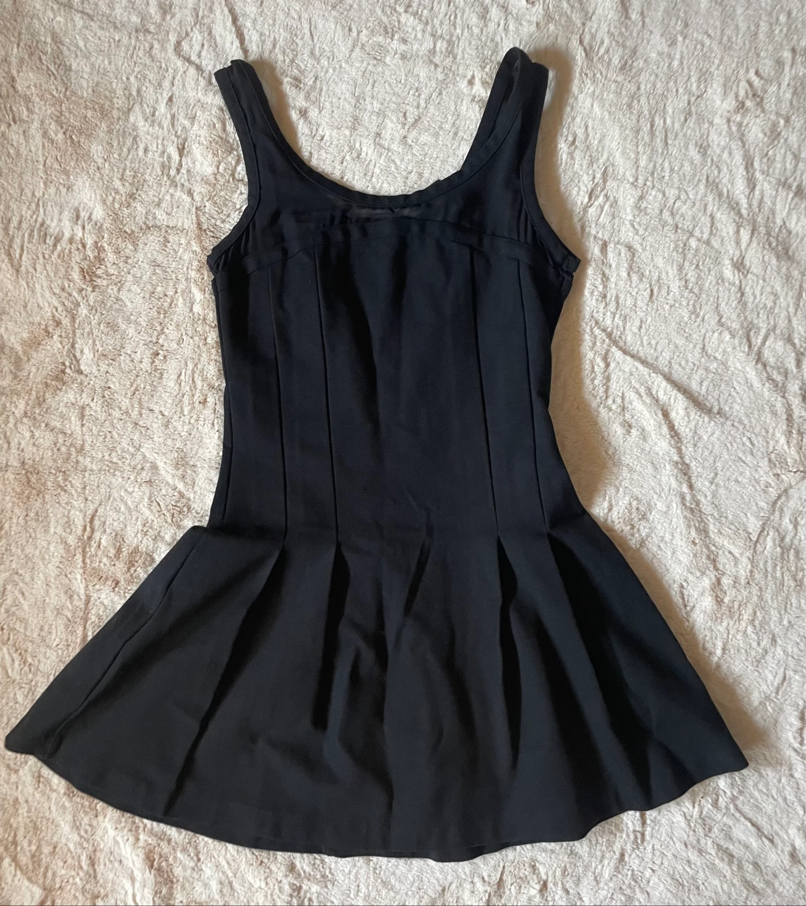 Vestido negro skater Mango Collection talla S